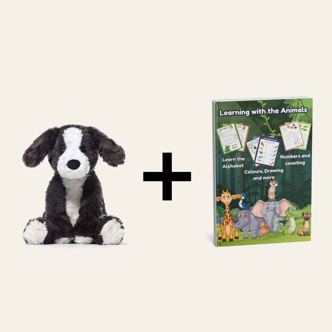 Lulu the Dog + Learn with the Animals Kids Workbook