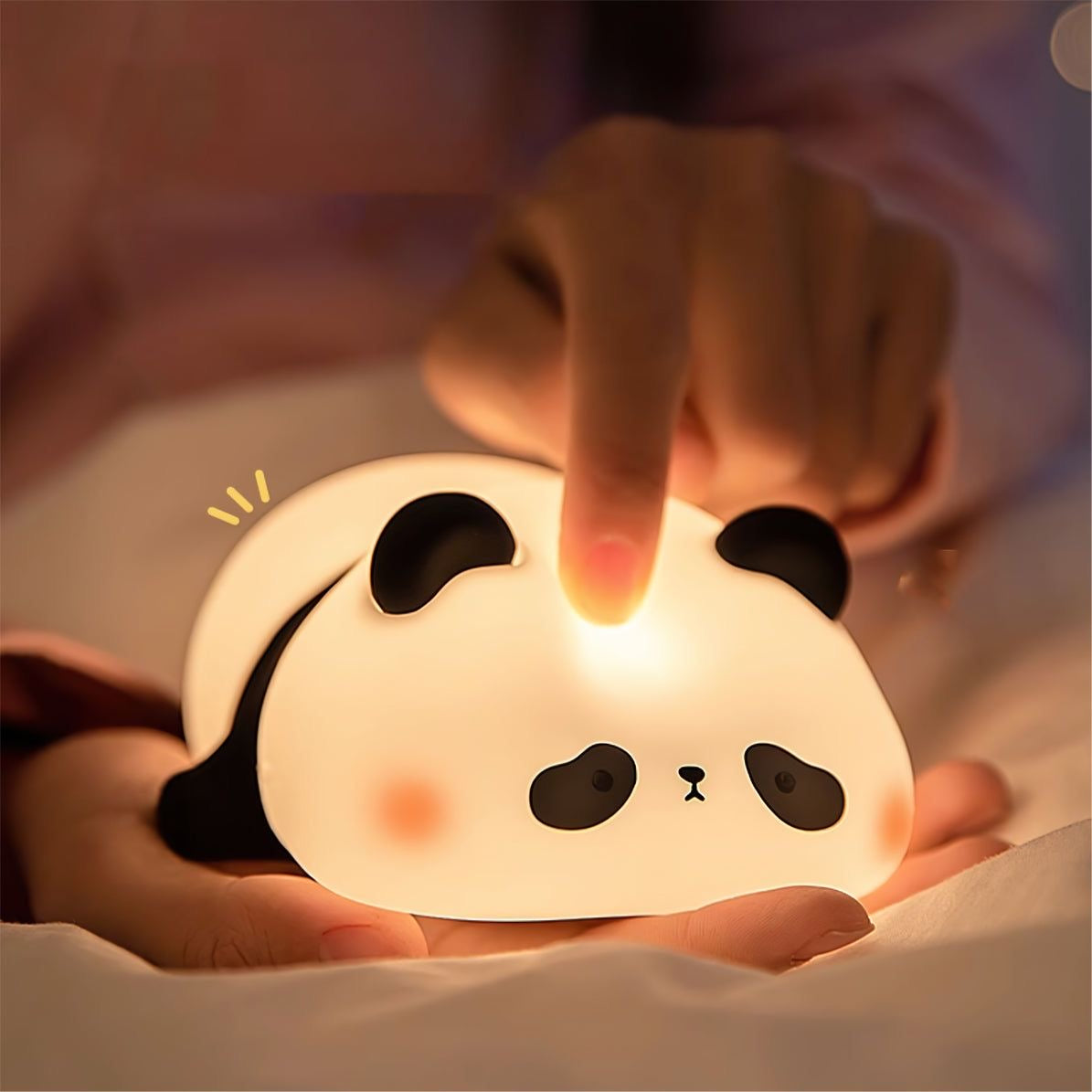 Cute panda night light