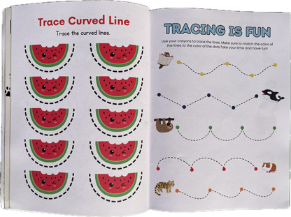 Learn with the Animals - Kids Workbook