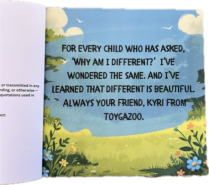 Snuffy the Blue Donkey 'PROUD TO BE ME'