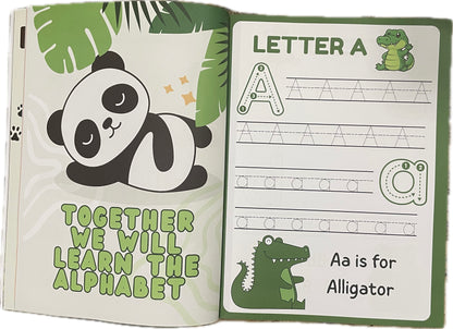 Learn with the Animals - Kids Workbook