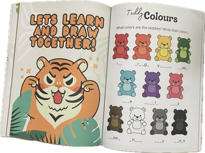 Learn with the Animals - Kids Workbook
