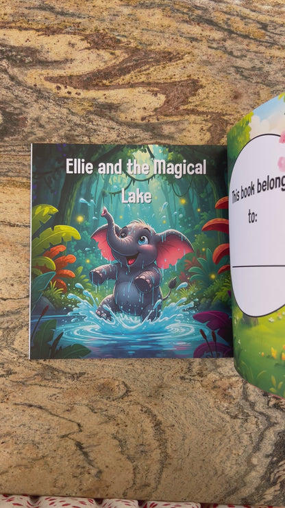 Ellie the Elephant + Ellie and the Magical Lake book